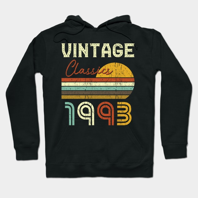 Vintage Classics 1993 Hoodie by Cooldruck